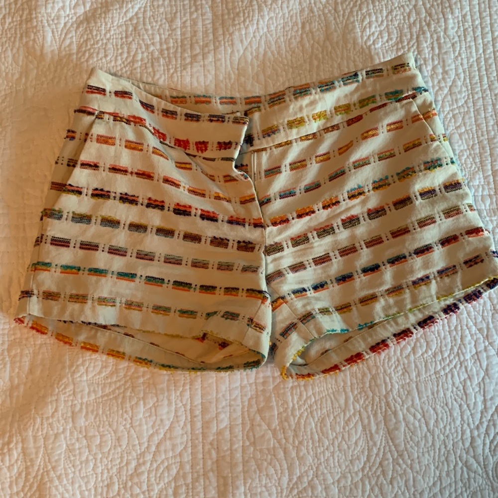LOFT multicolored khaki shorts